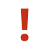 Red exclamation point icon
