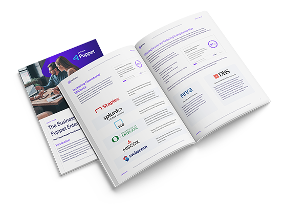 Business Value of Puppet Report Cover